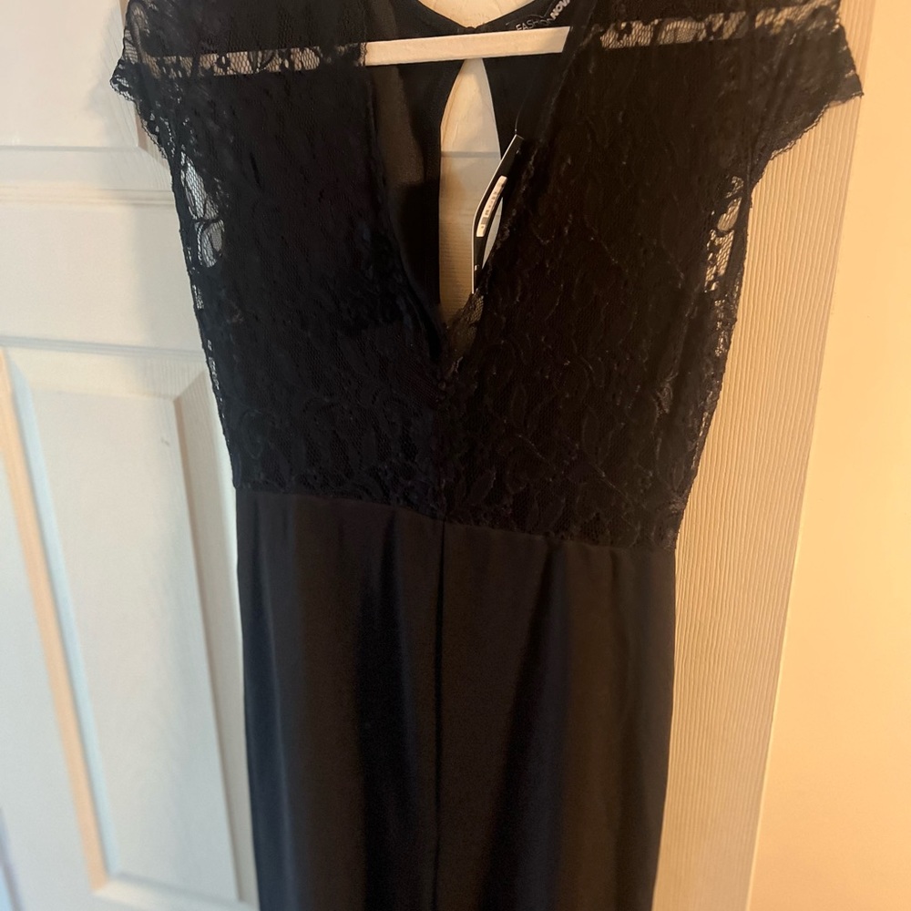 Fashion Nova Black Jumpsuit